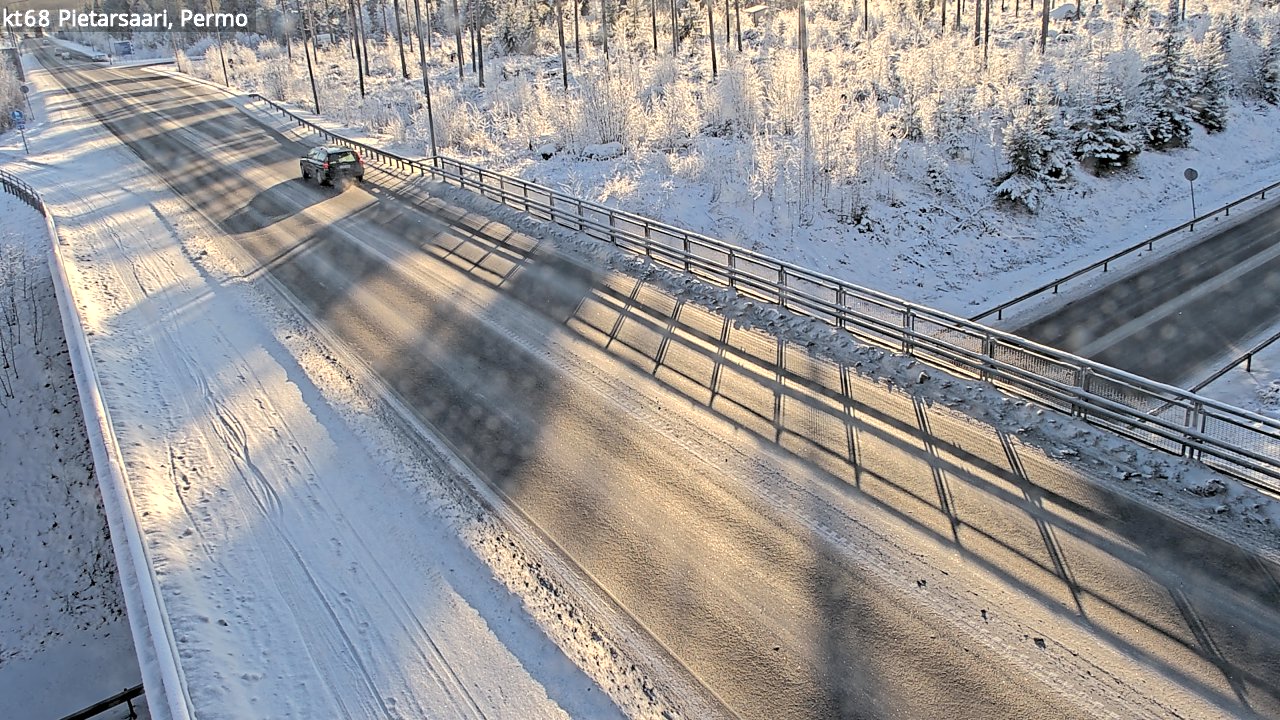 Weather Camera Image Road 68 Pietarsaari, Permo, Pietarsaari, Pohjanmaa