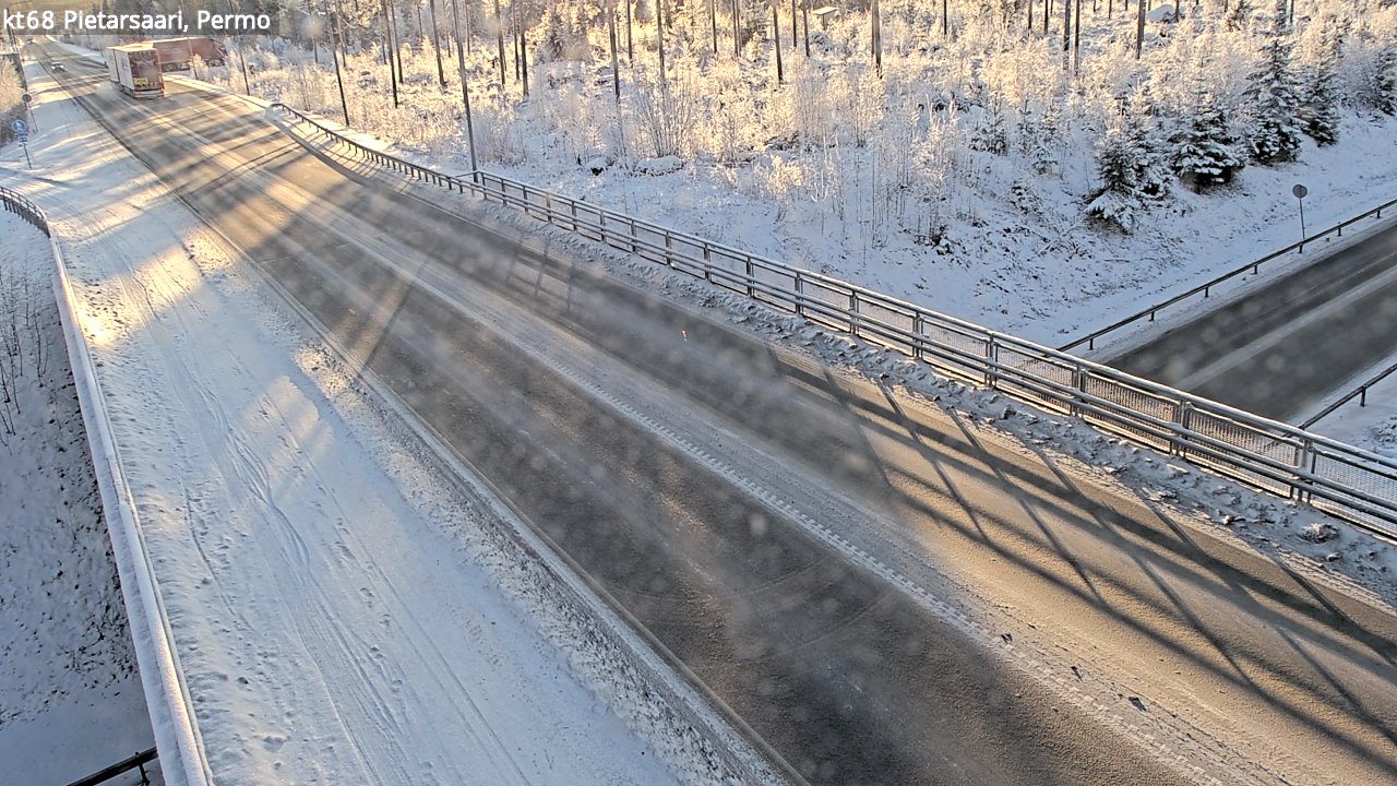 Weather Camera Image Road 68 Pietarsaari, Permo, Pietarsaari, Pohjanmaa