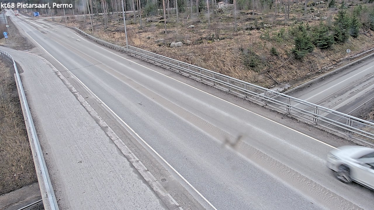 Weather Camera Image Road 68 Pietarsaari, Permo, Pietarsaari, Pohjanmaa