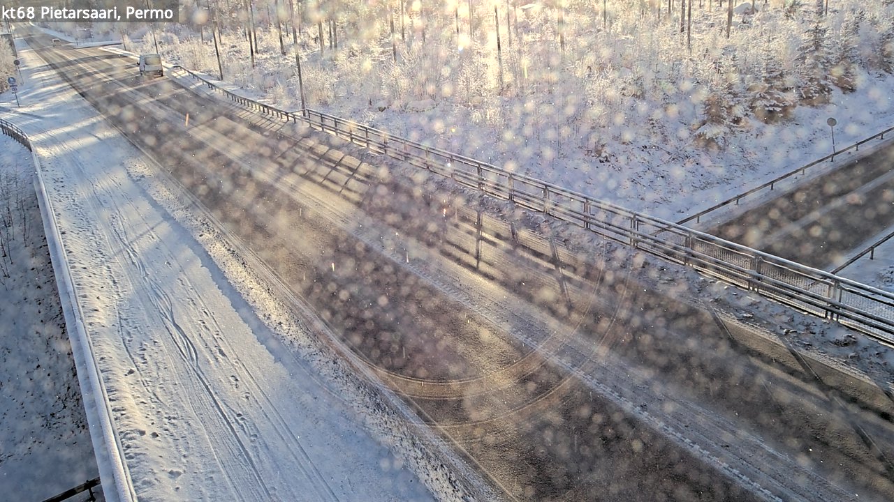 Weather Camera Image Road 68 Pietarsaari, Permo, Pietarsaari, Pohjanmaa
