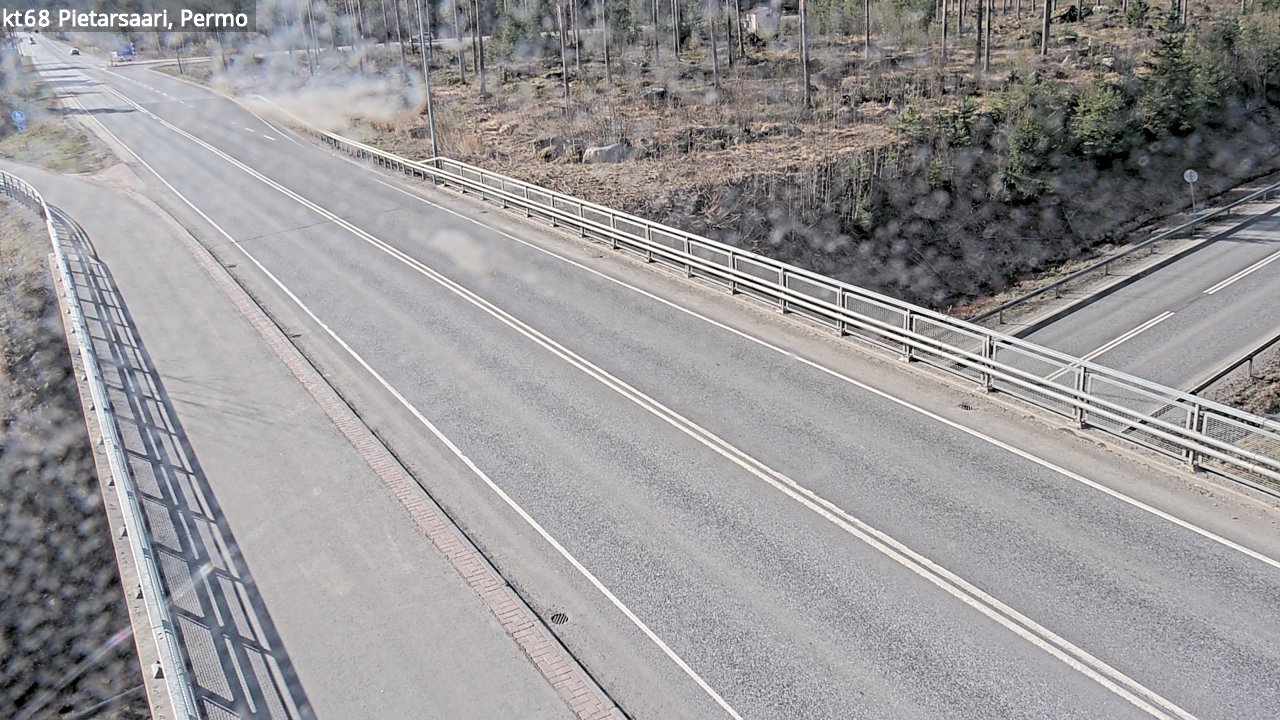 Weather Camera Image Väg 68 Jakobstad, Permo, Pietarsaari, Pohjanmaa