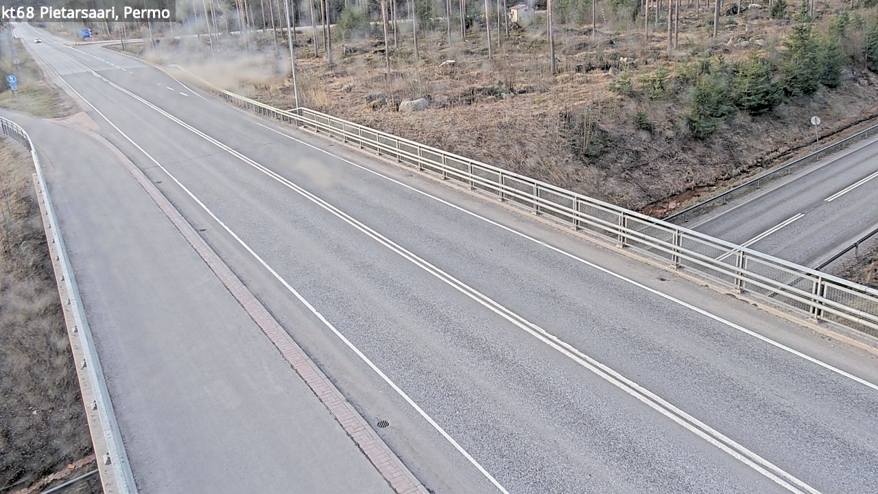 Weather Camera Image Väg 68 Jakobstad, Permo, Pietarsaari, Pohjanmaa