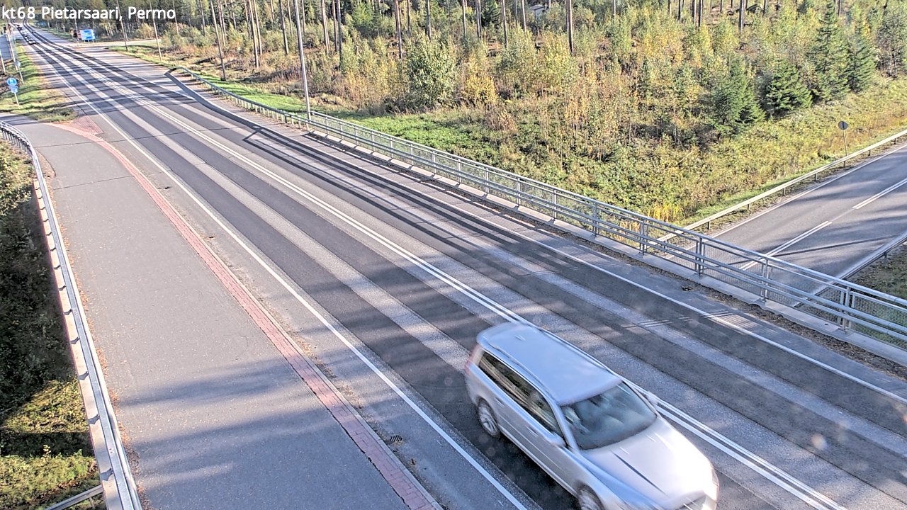 Weather Camera Image Road 68 Pietarsaari, Permo, Pietarsaari, Pohjanmaa