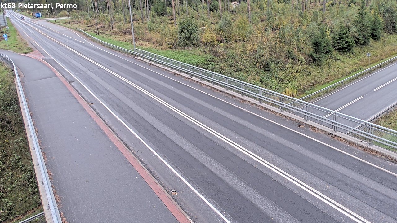 Weather Camera Image Road 68 Pietarsaari, Permo, Pietarsaari, Pohjanmaa