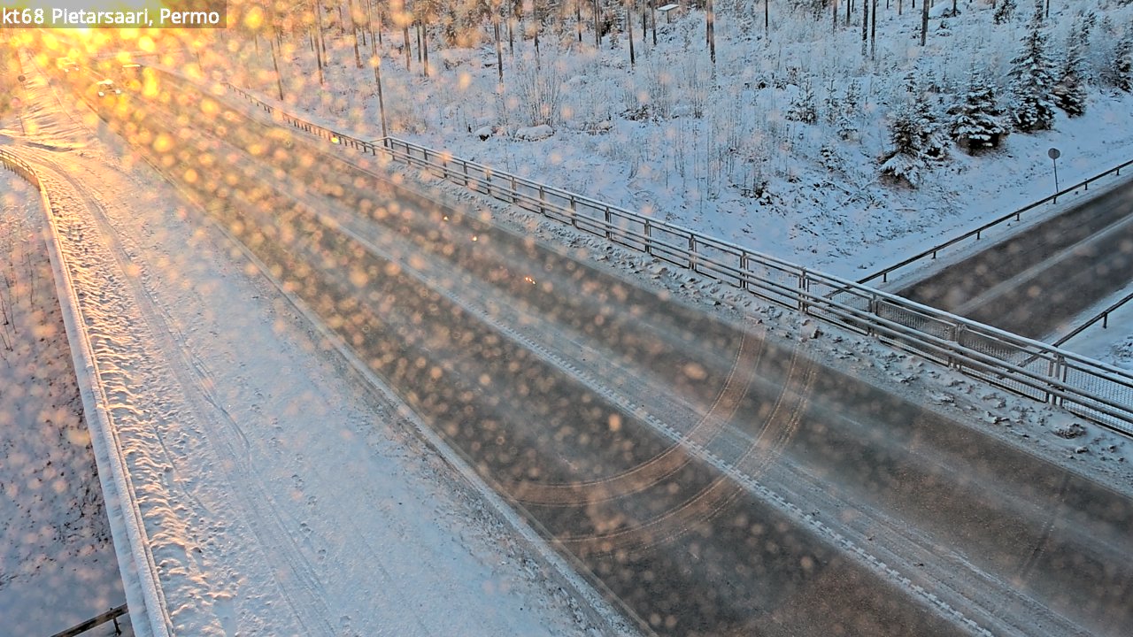 Weather Camera Image Road 68 Pietarsaari, Permo, Pietarsaari, Pohjanmaa