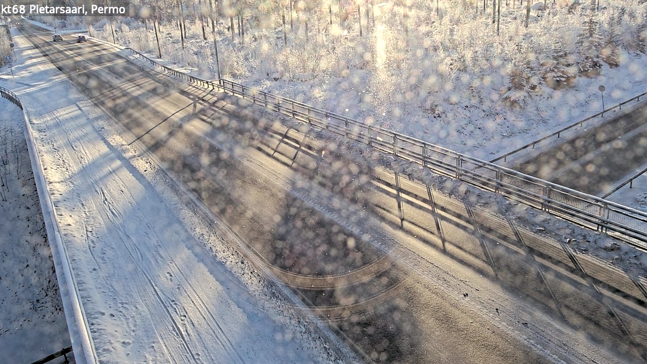 Weather Camera Image Road 68 Pietarsaari, Permo, Pietarsaari, Pohjanmaa