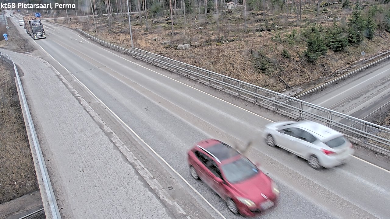 Weather Camera Image Väg 68 Jakobstad, Permo, Pietarsaari, Pohjanmaa