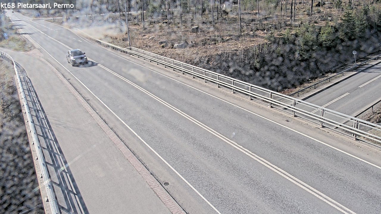 Weather Camera Image Väg 68 Jakobstad, Permo, Pietarsaari, Pohjanmaa