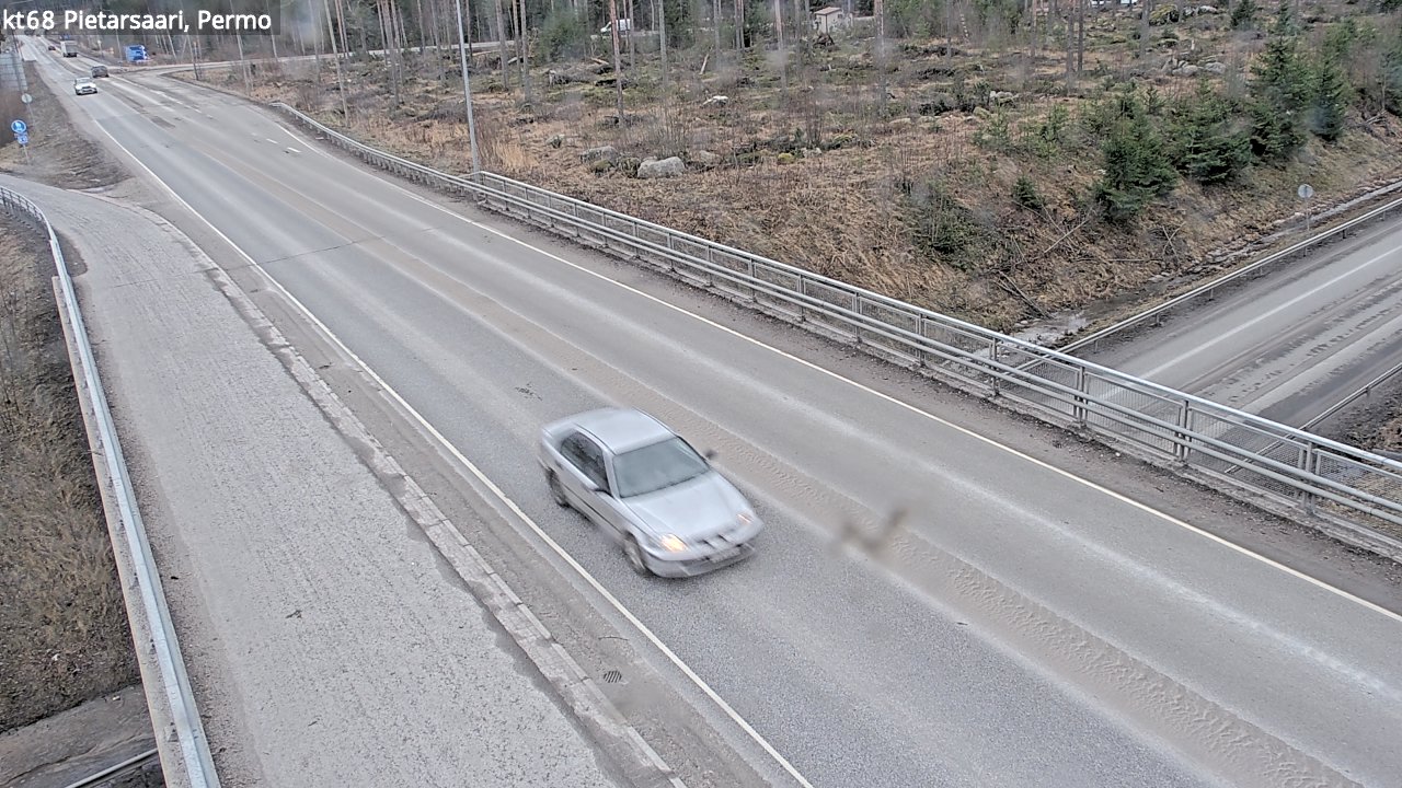 Weather Camera Image Väg 68 Jakobstad, Permo, Pietarsaari, Pohjanmaa
