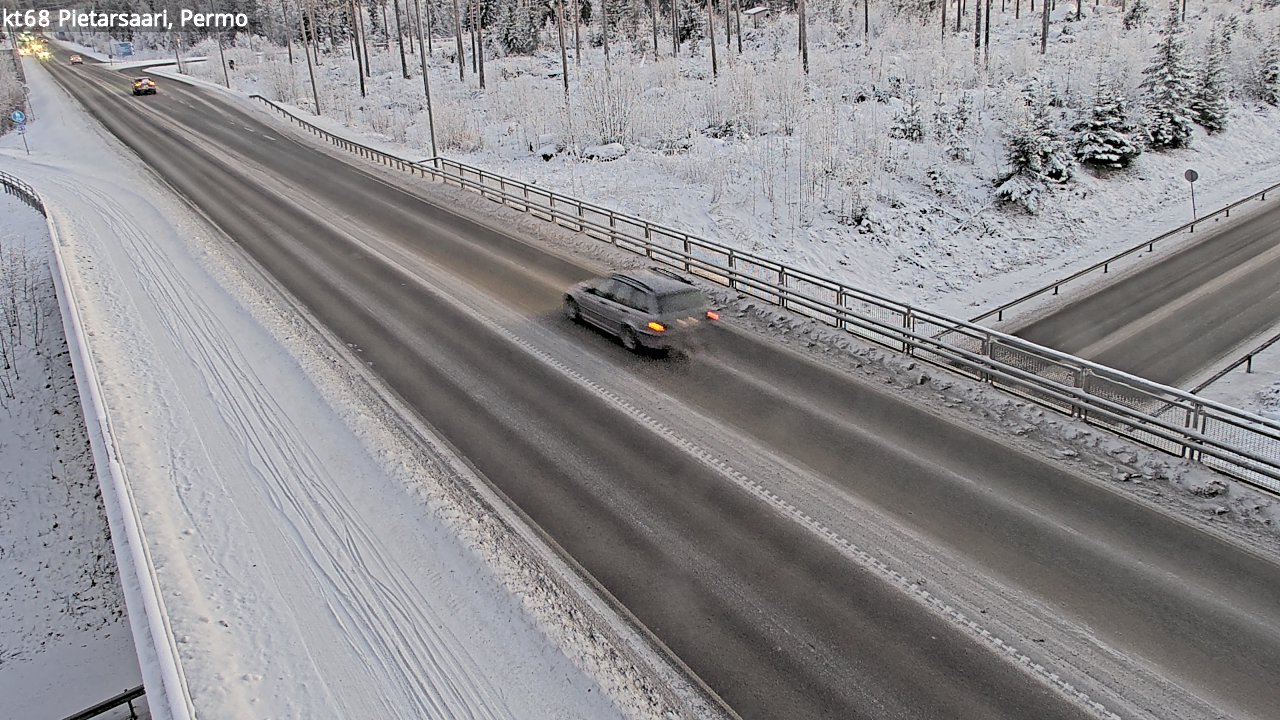 Weather Camera Image Väg 68 Jakobstad, Permo, Pietarsaari, Pohjanmaa
