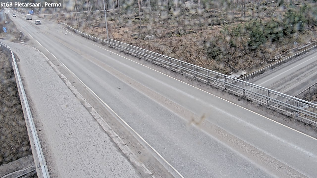 Weather Camera Image Road 68 Pietarsaari, Permo, Pietarsaari, Pohjanmaa