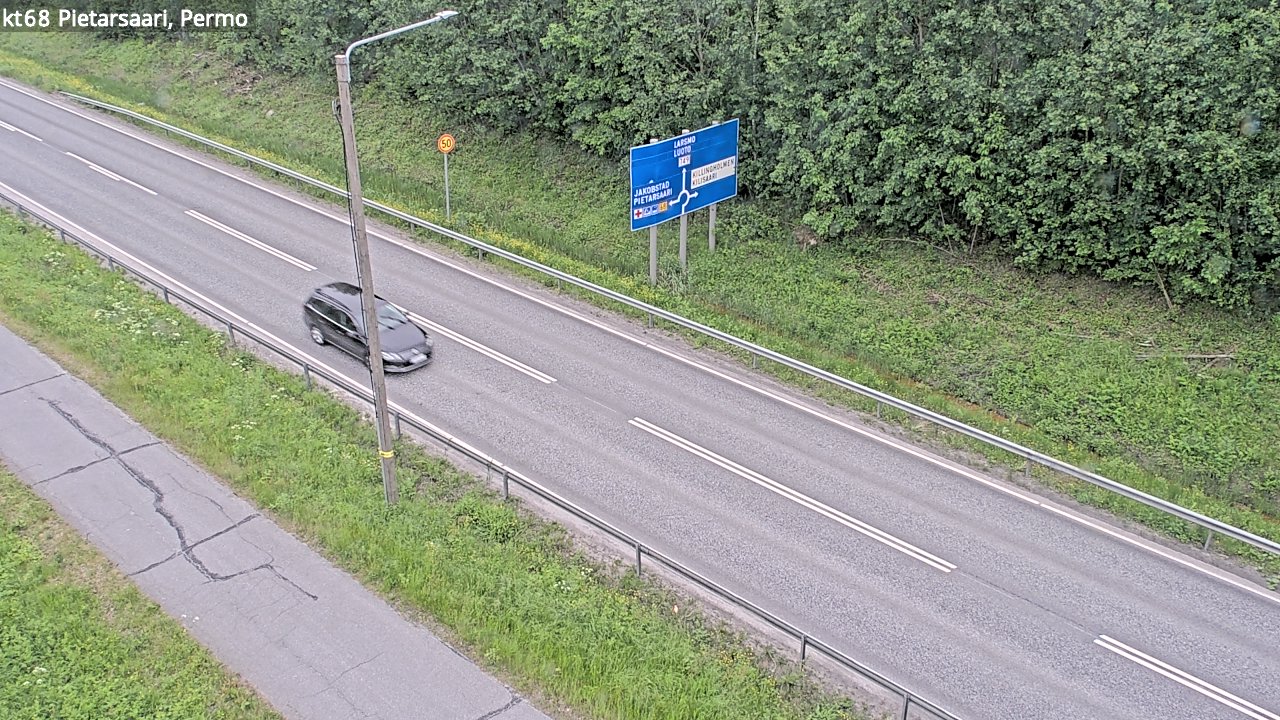 Kelikamerat Kuva Tie 68 Pietarsaari, Permo, Pietarsaari, Pohjanmaa