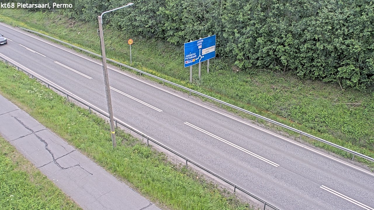 Kelikamerat Kuva Tie 68 Pietarsaari, Permo, Pietarsaari, Pohjanmaa