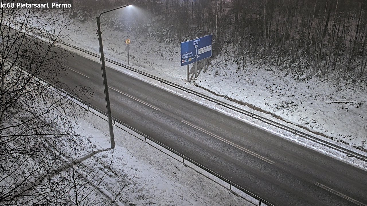 Kelikamerat Kuva Tie 68 Pietarsaari, Permo, Pietarsaari, Pohjanmaa