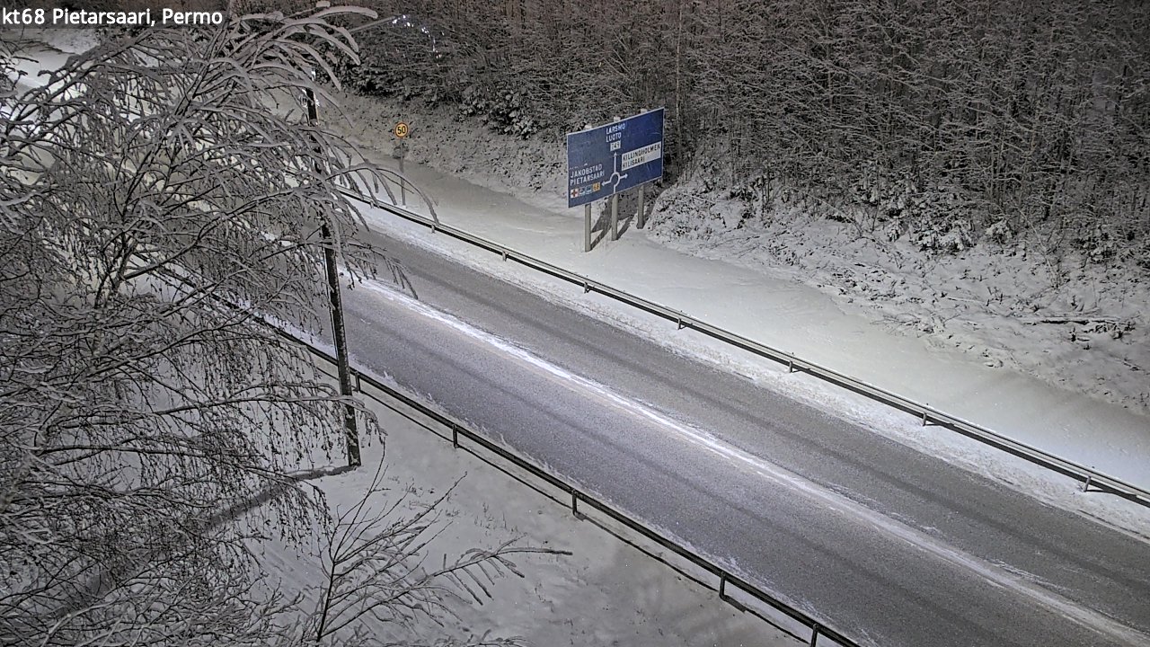 Kelikamerat Kuva Tie 68 Pietarsaari, Permo, Pietarsaari, Pohjanmaa