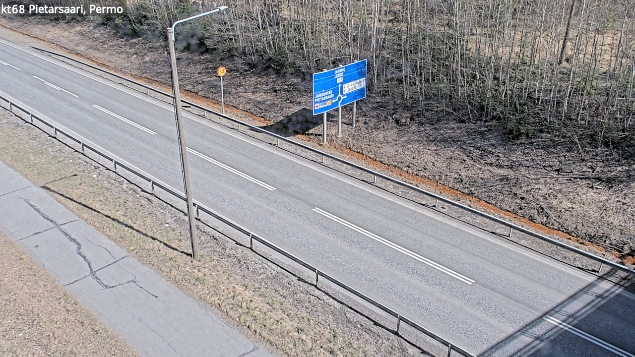 Kelikamerat Kuva Tie 68 Pietarsaari, Permo, Pietarsaari, Pohjanmaa
