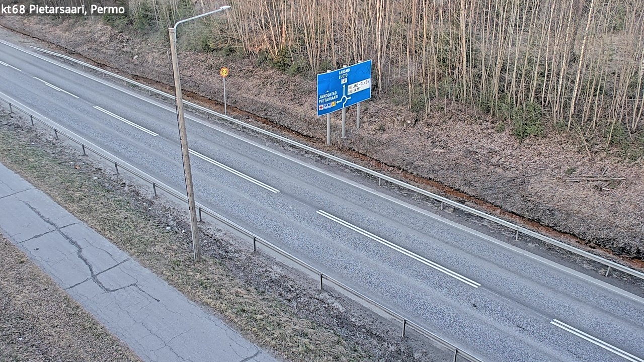Kelikamerat Kuva Tie 68 Pietarsaari, Permo, Pietarsaari, Pohjanmaa