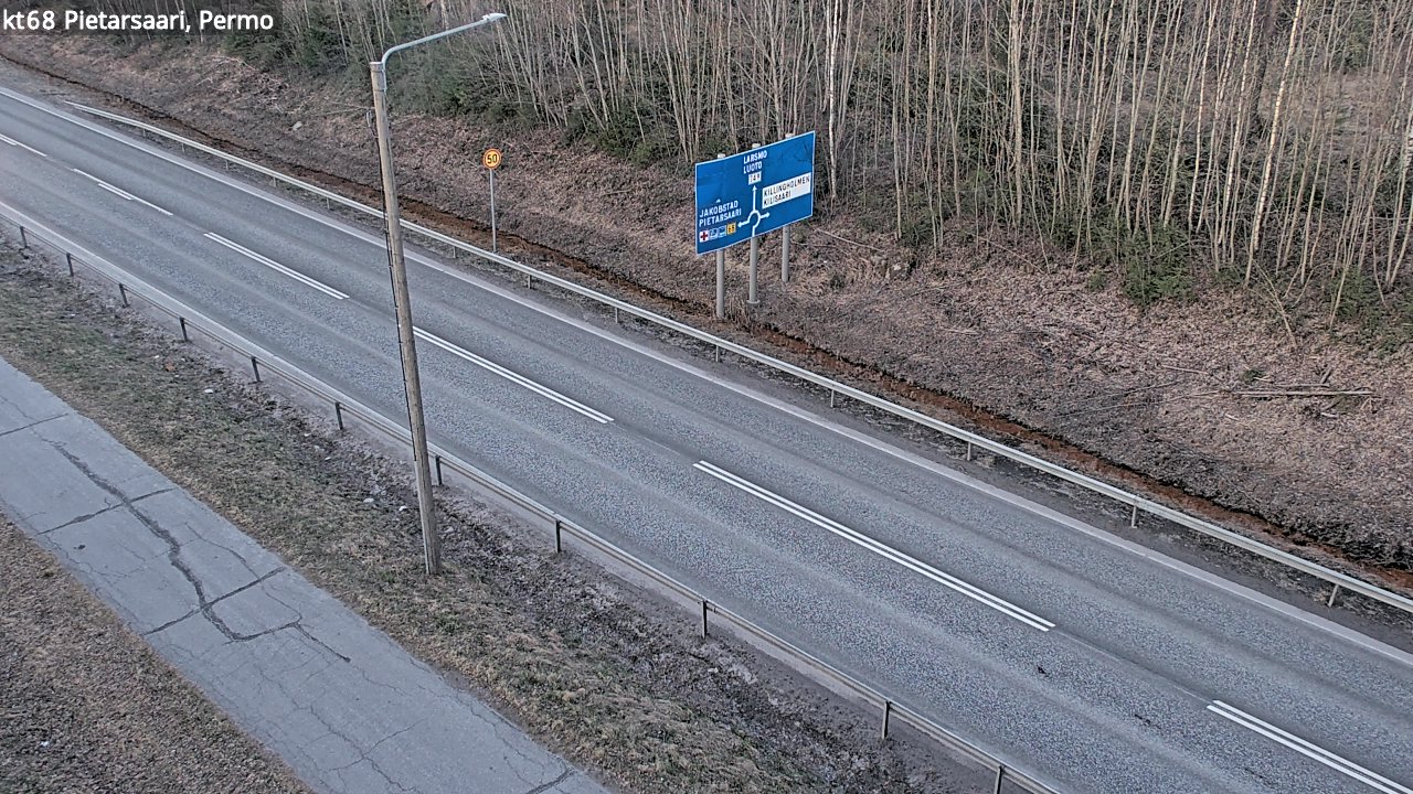 Kelikamerat Kuva Tie 68 Pietarsaari, Permo, Pietarsaari, Pohjanmaa