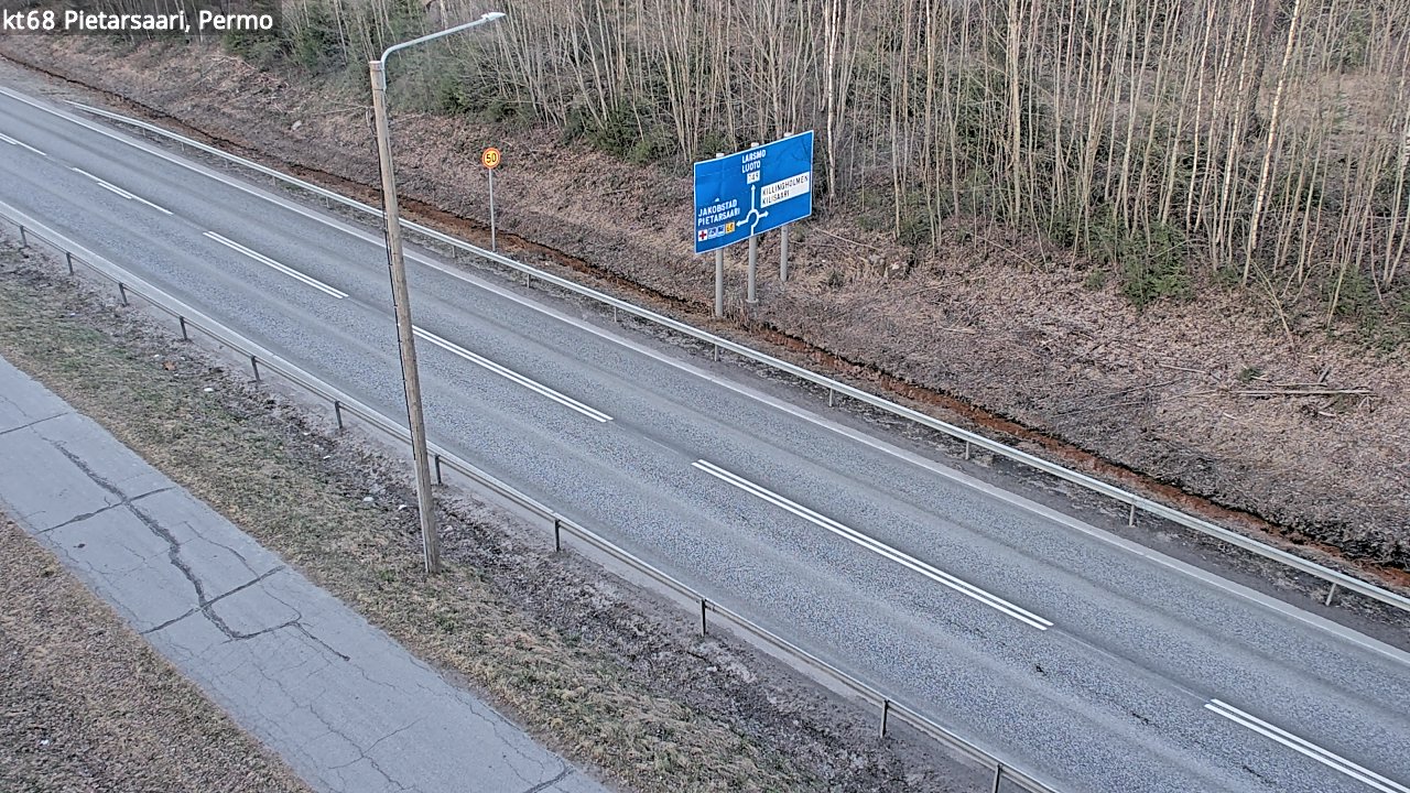 Kelikamerat Kuva Tie 68 Pietarsaari, Permo, Pietarsaari, Pohjanmaa