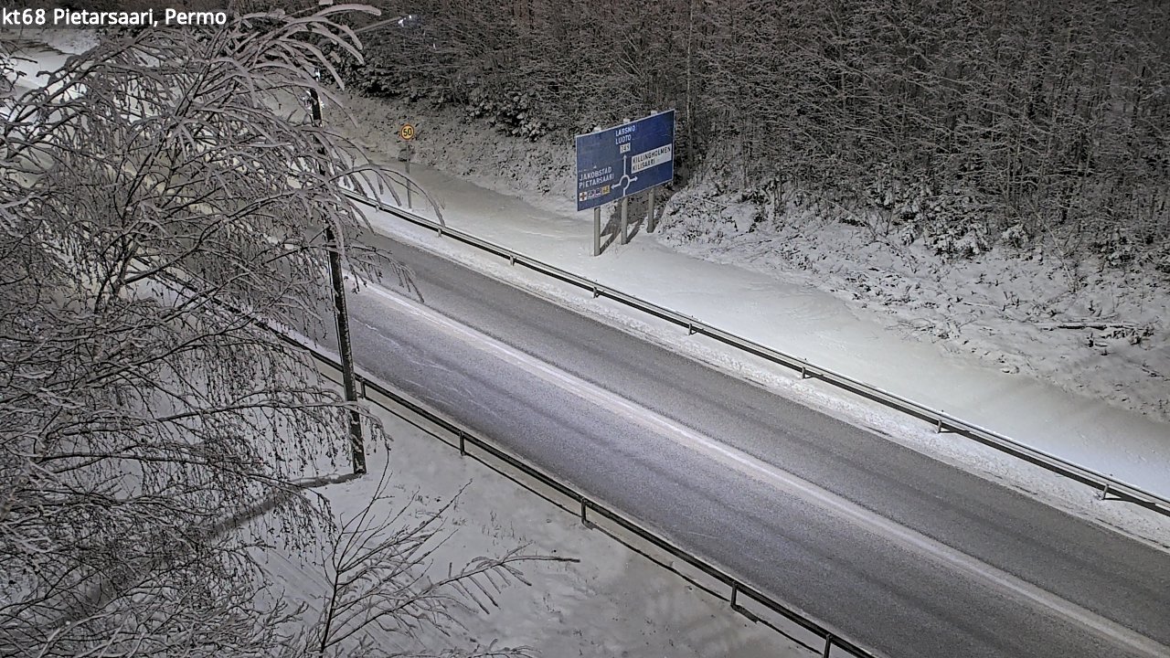 Kelikamerat Kuva Tie 68 Pietarsaari, Permo, Pietarsaari, Pohjanmaa