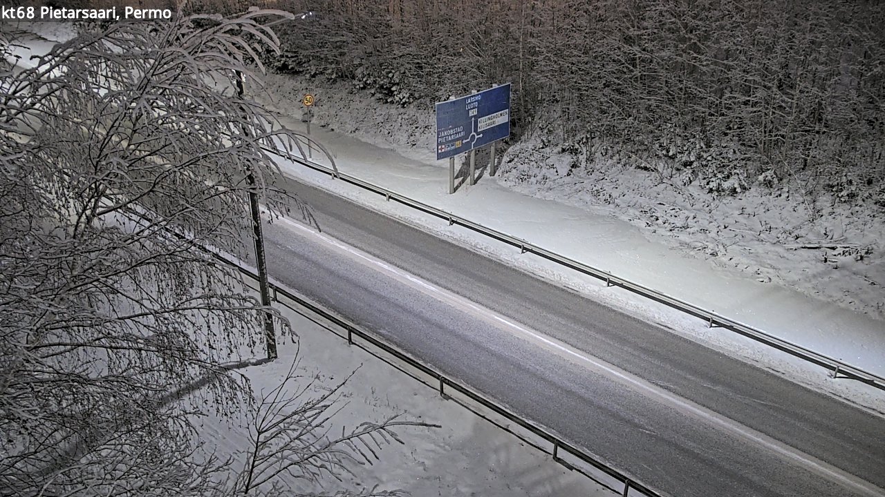 Kelikamerat Kuva Tie 68 Pietarsaari, Permo, Pietarsaari, Pohjanmaa