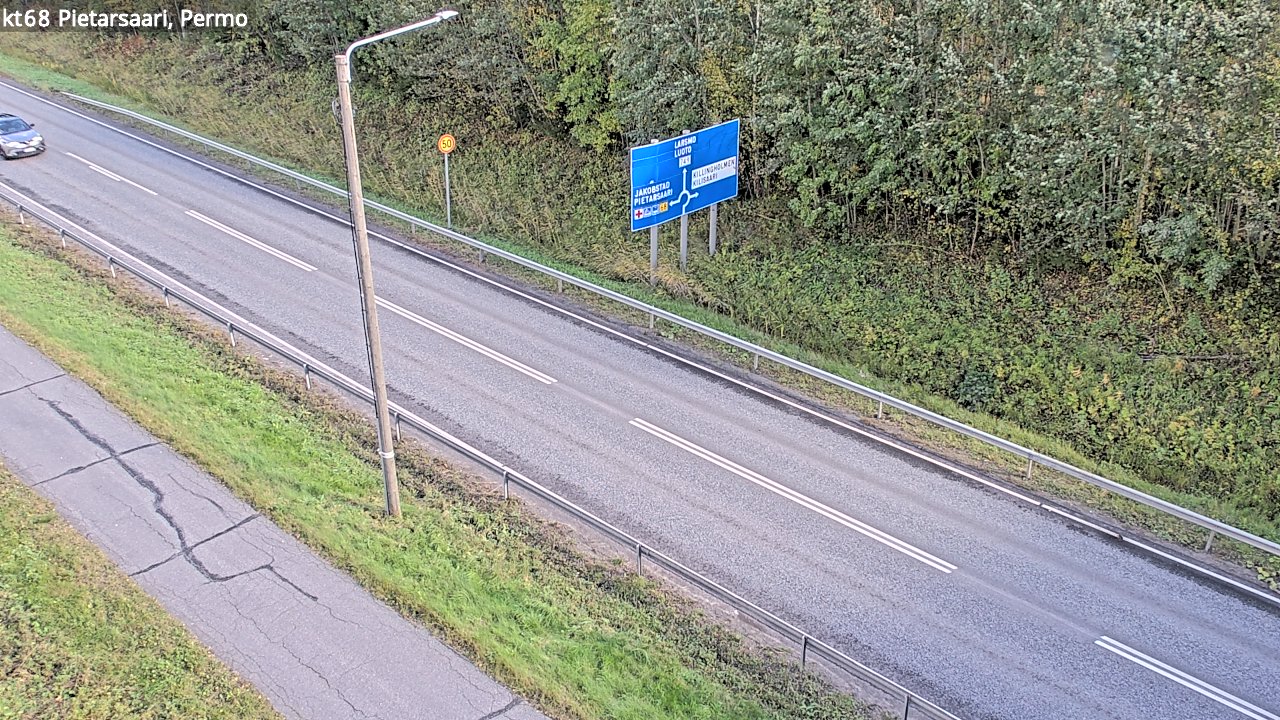 Kelikamerat Kuva Tie 68 Pietarsaari, Permo, Pietarsaari, Pohjanmaa