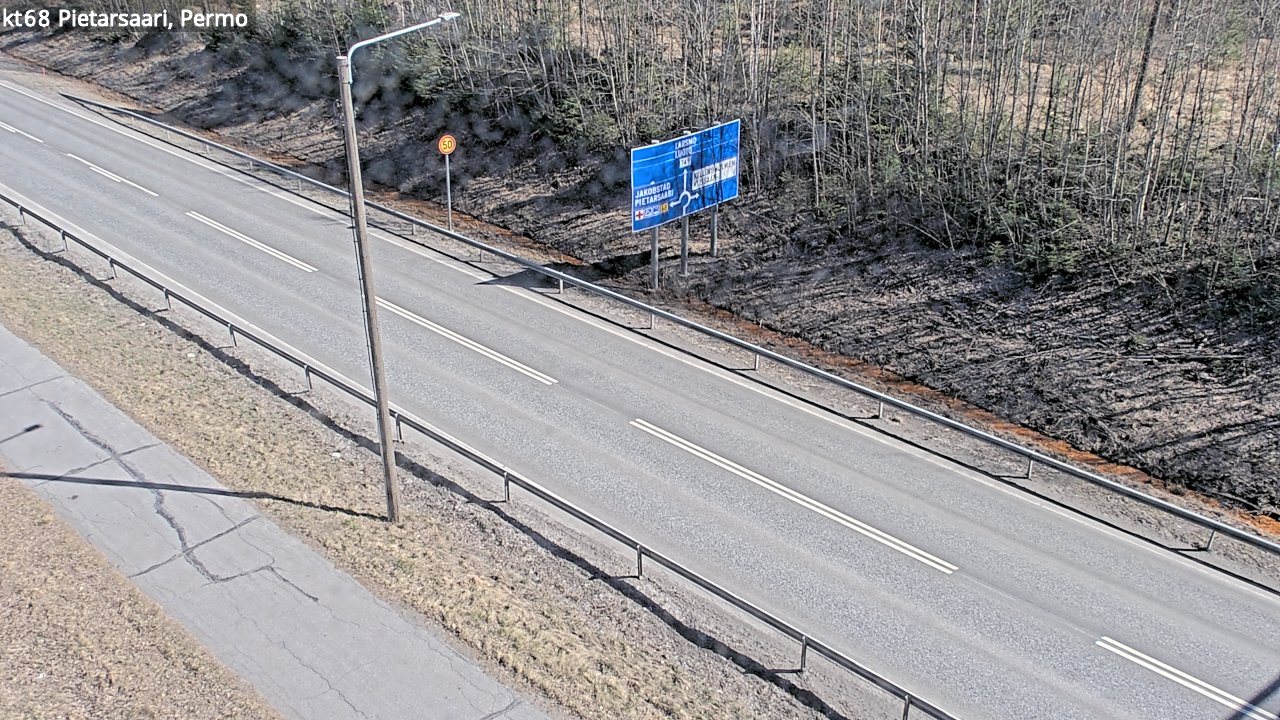 Kelikamerat Kuva Tie 68 Pietarsaari, Permo, Pietarsaari, Pohjanmaa