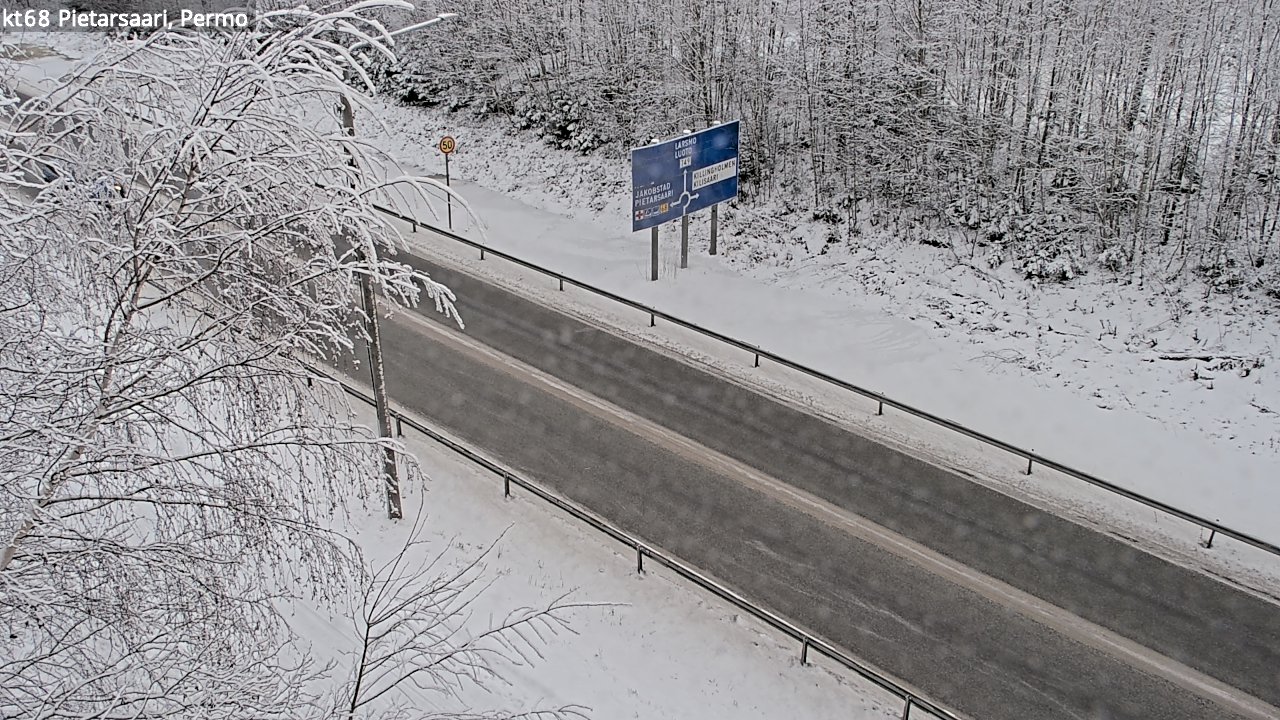 Kelikamerat Kuva Tie 68 Pietarsaari, Permo, Pietarsaari, Pohjanmaa