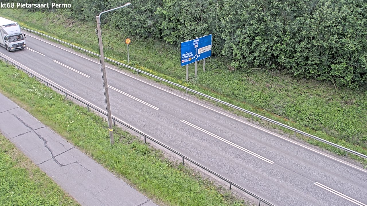 Kelikamerat Kuva Tie 68 Pietarsaari, Permo, Pietarsaari, Pohjanmaa