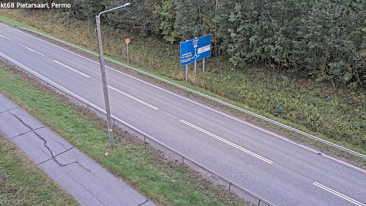 Kelikamerat Kuva Tie 68 Pietarsaari, Permo, Pietarsaari, Pohjanmaa