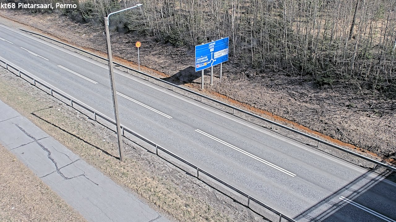 Kelikamerat Kuva Tie 68 Pietarsaari, Permo, Pietarsaari, Pohjanmaa