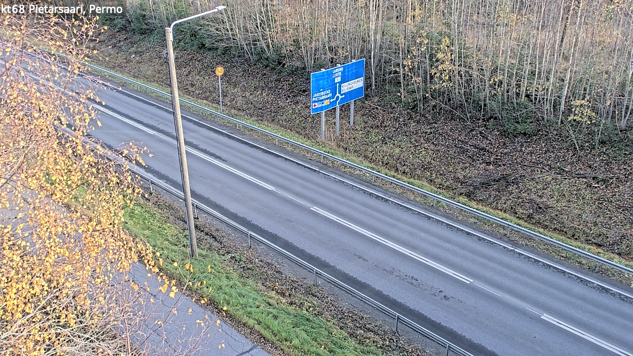 Kelikamerat Kuva Tie 68 Pietarsaari, Permo, Pietarsaari, Pohjanmaa