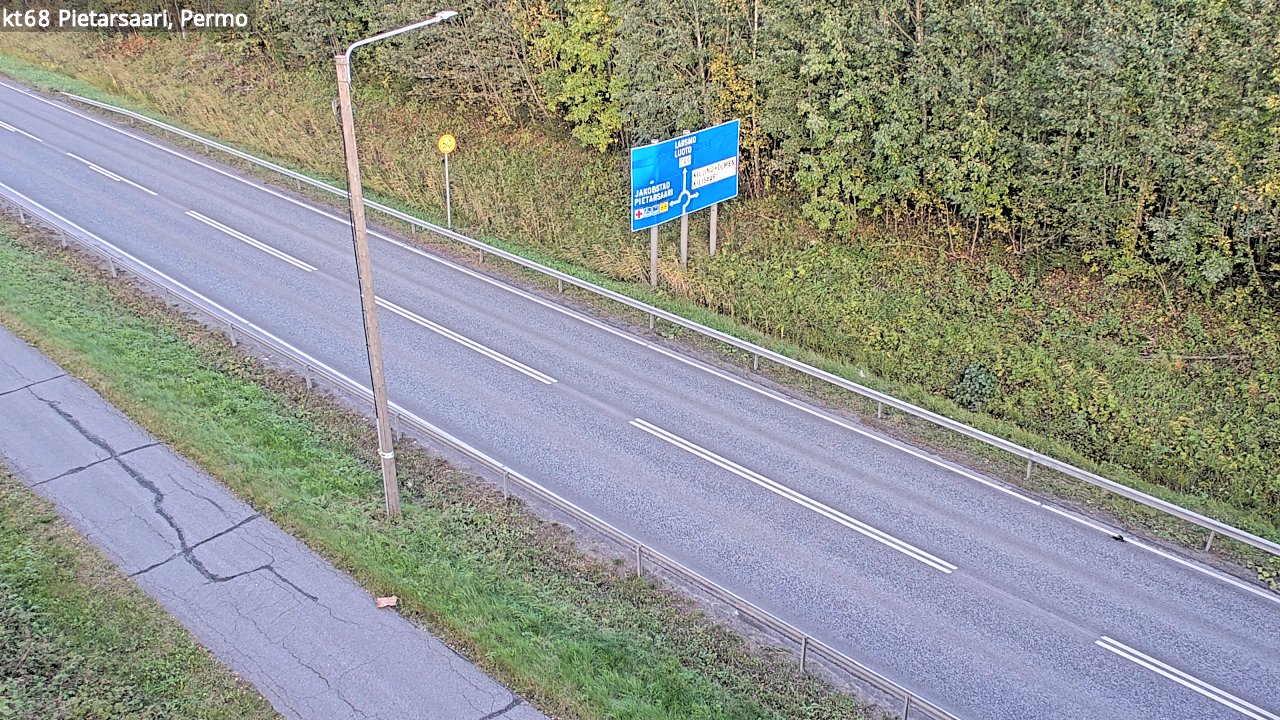 Kelikamerat Kuva Tie 68 Pietarsaari, Permo, Pietarsaari, Pohjanmaa