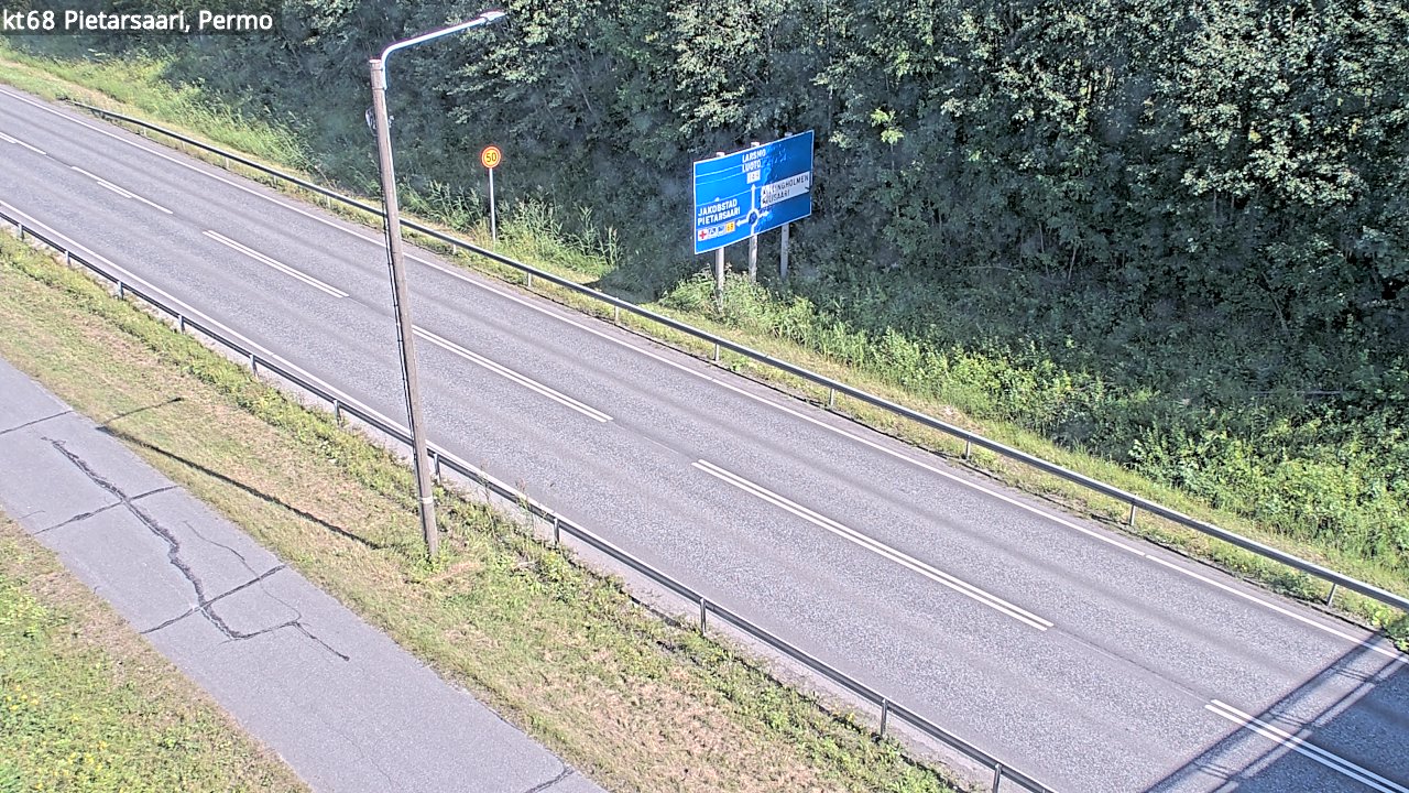 Kelikamerat Kuva Tie 68 Pietarsaari, Permo, Pietarsaari, Pohjanmaa