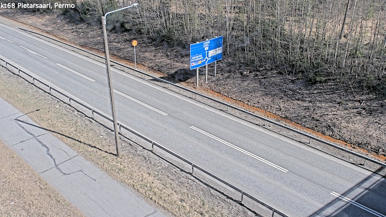 Kelikamerat Kuva Tie 68 Pietarsaari, Permo, Pietarsaari, Pohjanmaa