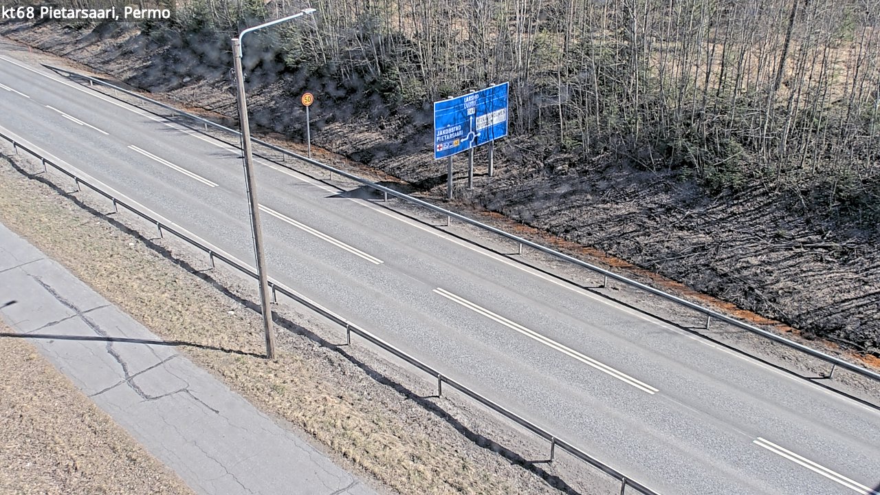 Kelikamerat Kuva Tie 68 Pietarsaari, Permo, Pietarsaari, Pohjanmaa
