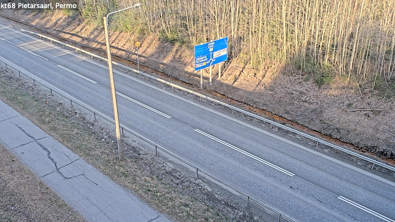 Kelikamerat Kuva Tie 68 Pietarsaari, Permo, Pietarsaari, Pohjanmaa