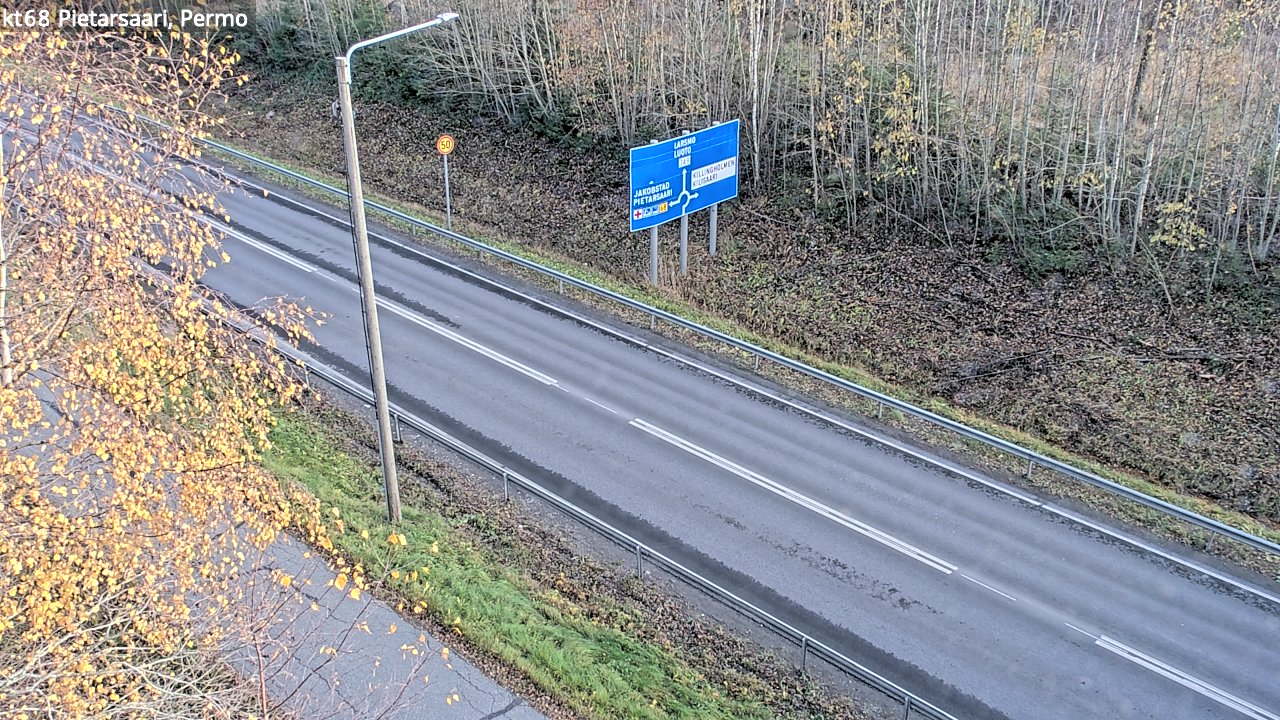 Kelikamerat Kuva Tie 68 Pietarsaari, Permo, Pietarsaari, Pohjanmaa