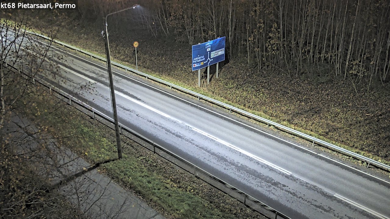 Kelikamerat Kuva Tie 68 Pietarsaari, Permo, Pietarsaari, Pohjanmaa