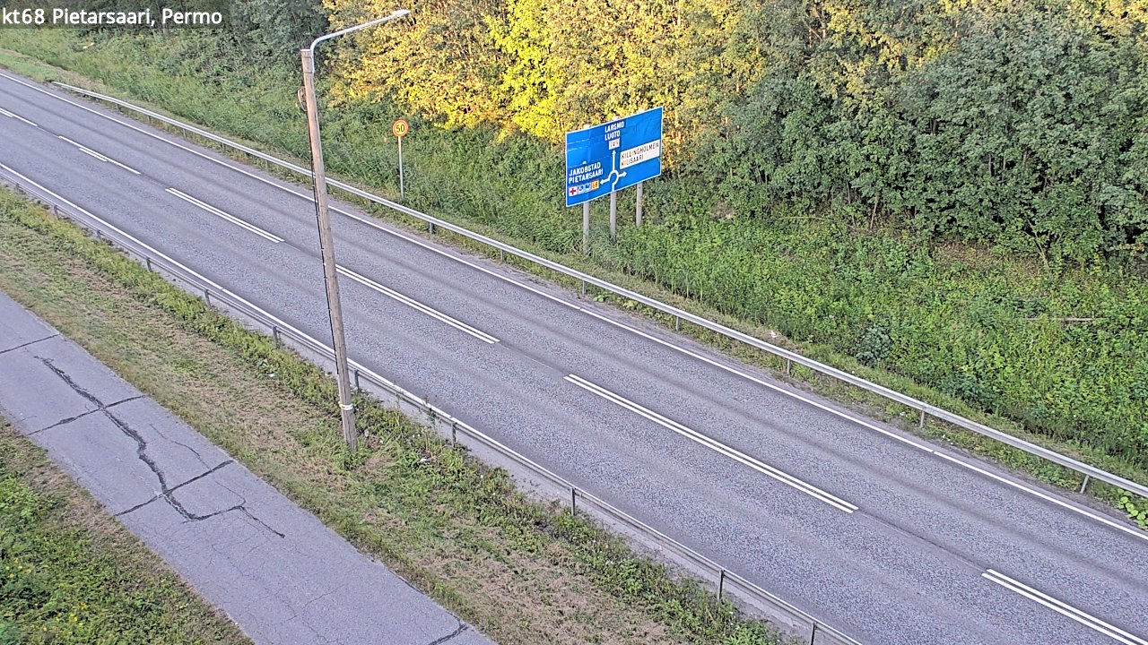 Kelikamerat Kuva Tie 68 Pietarsaari, Permo, Pietarsaari, Pohjanmaa
