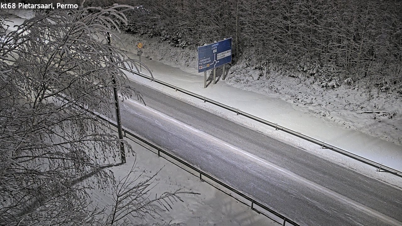 Kelikamerat Kuva Tie 68 Pietarsaari, Permo, Pietarsaari, Pohjanmaa