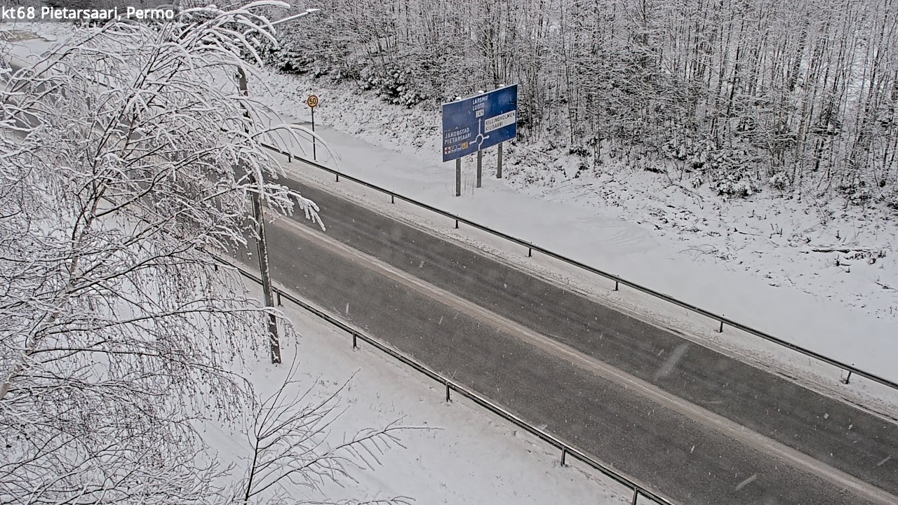 Kelikamerat Kuva Tie 68 Pietarsaari, Permo, Pietarsaari, Pohjanmaa