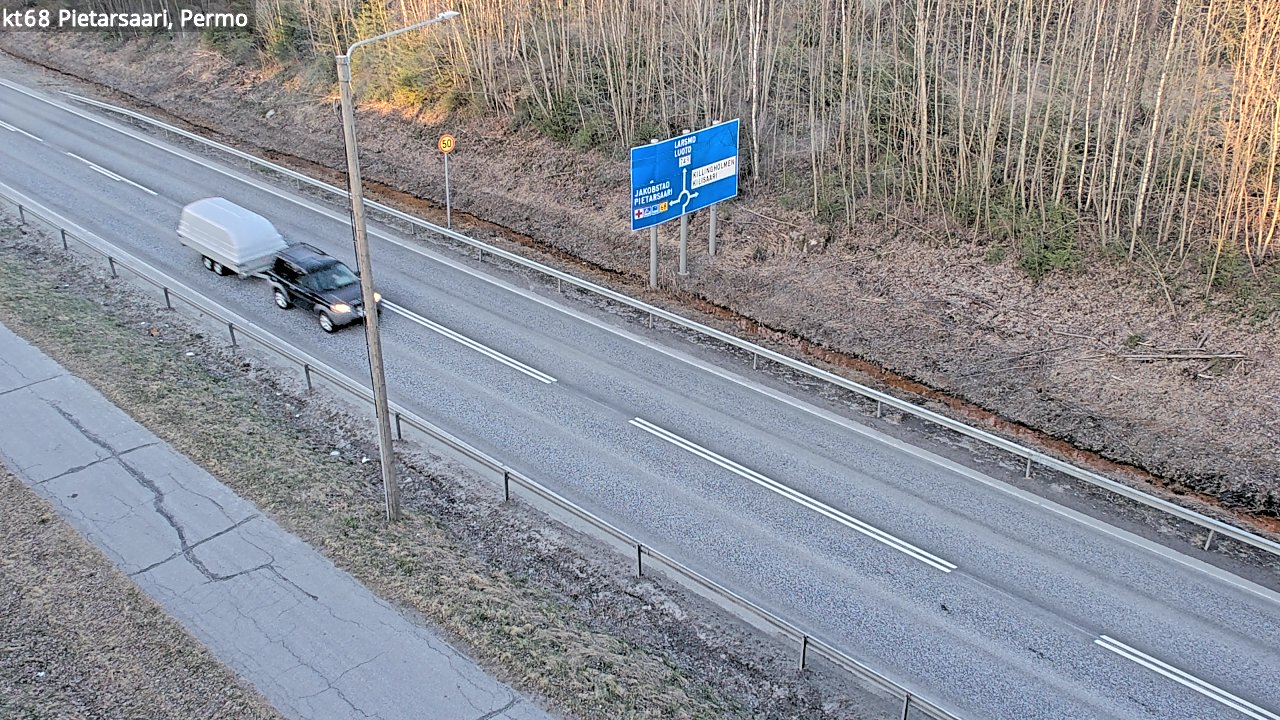 Kelikamerat Kuva Tie 68 Pietarsaari, Permo, Pietarsaari, Pohjanmaa