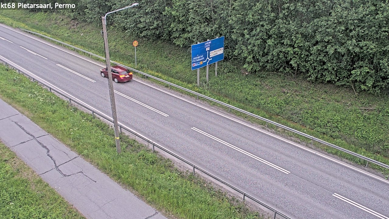 Kelikamerat Kuva Tie 68 Pietarsaari, Permo, Pietarsaari, Pohjanmaa