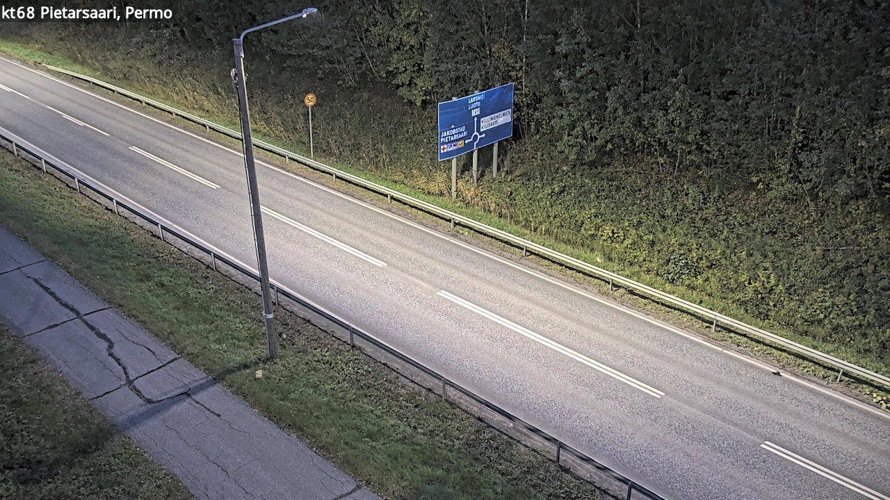 Kelikamerat Kuva Tie 68 Pietarsaari, Permo, Pietarsaari, Pohjanmaa
