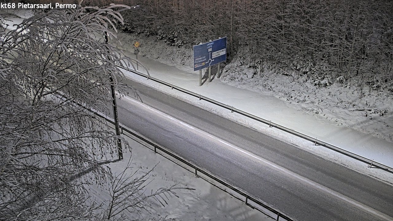 Kelikamerat Kuva Tie 68 Pietarsaari, Permo, Pietarsaari, Pohjanmaa