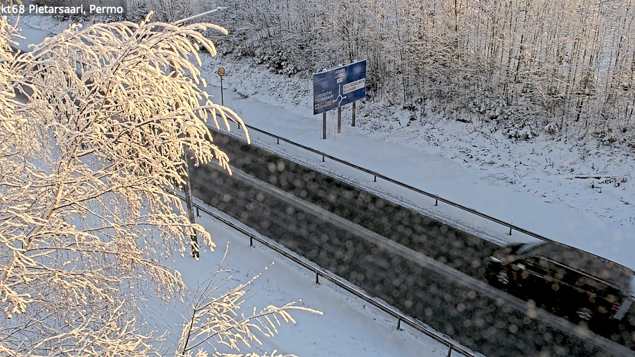 Kelikamerat Kuva Tie 68 Pietarsaari, Permo, Pietarsaari, Pohjanmaa