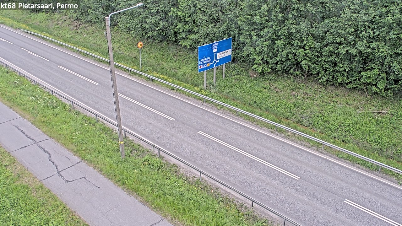 Kelikamerat Kuva Tie 68 Pietarsaari, Permo, Pietarsaari, Pohjanmaa