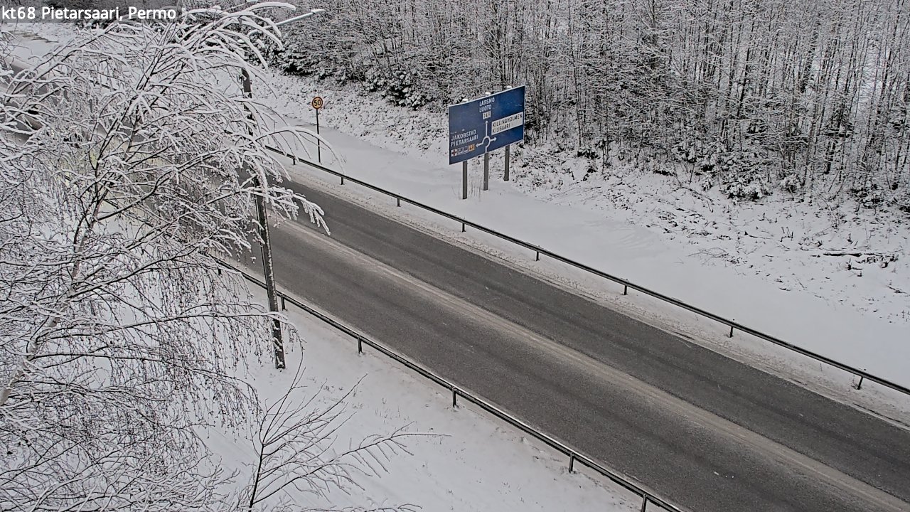 Kelikamerat Kuva Tie 68 Pietarsaari, Permo, Pietarsaari, Pohjanmaa