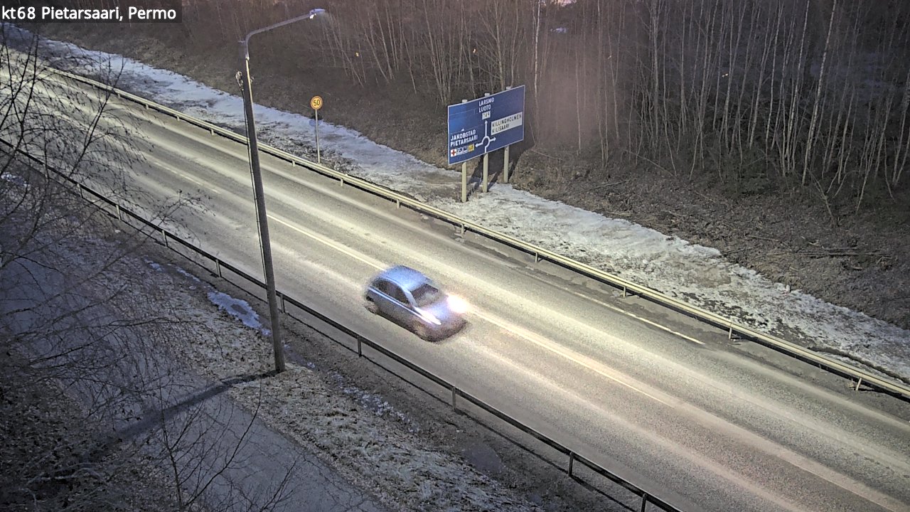 Kelikamerat Kuva Tie 68 Pietarsaari, Permo, Pietarsaari, Pohjanmaa